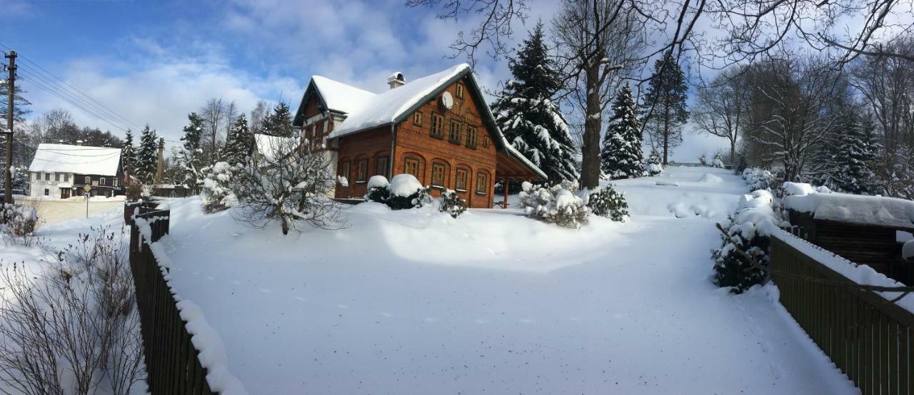Chalupa Luzicke Hory Dolni Svetla Exterior foto